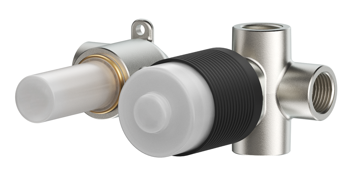 Mica Shower Mixer Diverter - Sideways - BODY - Neche Interiors