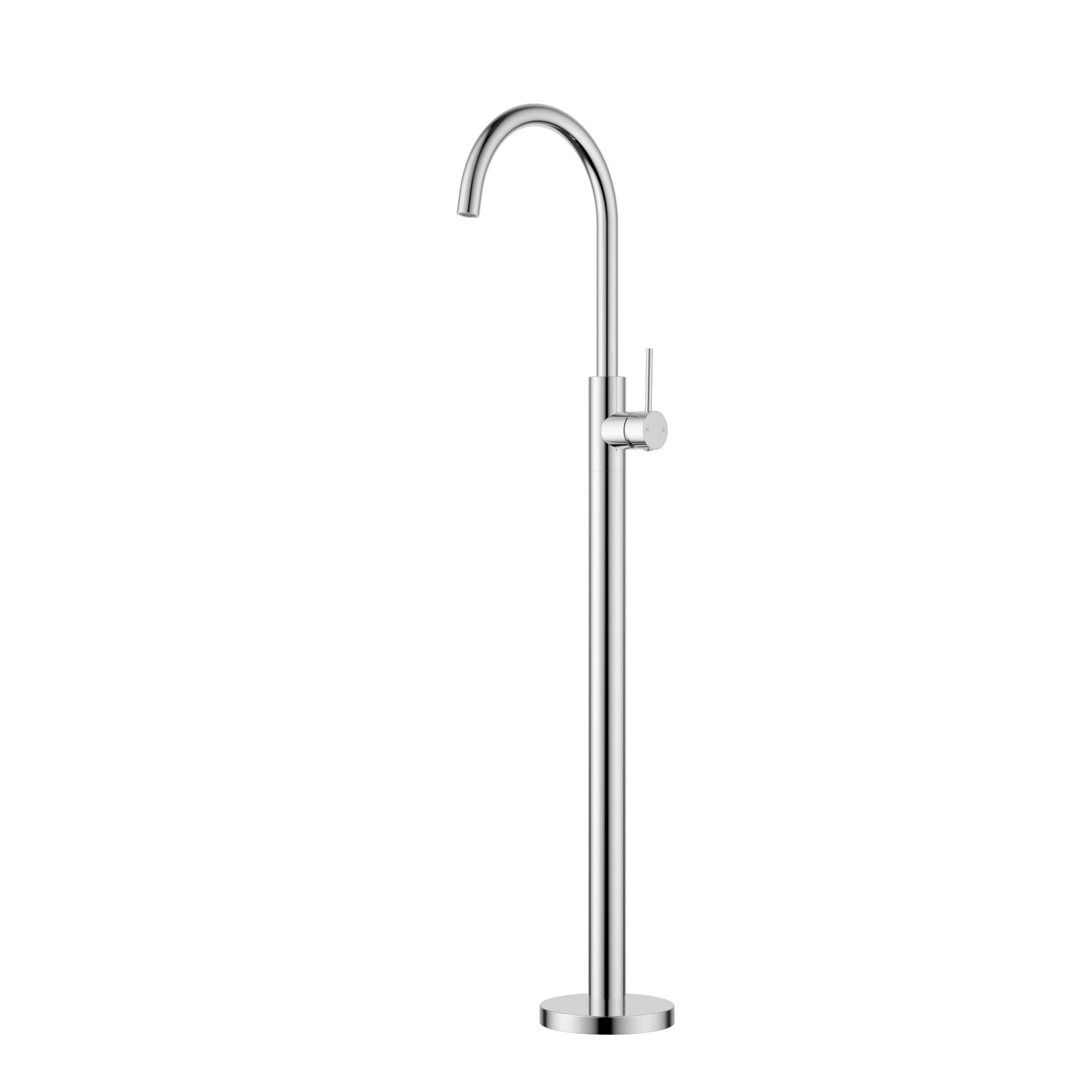Otus Freestanding Bath Spout With Mixer