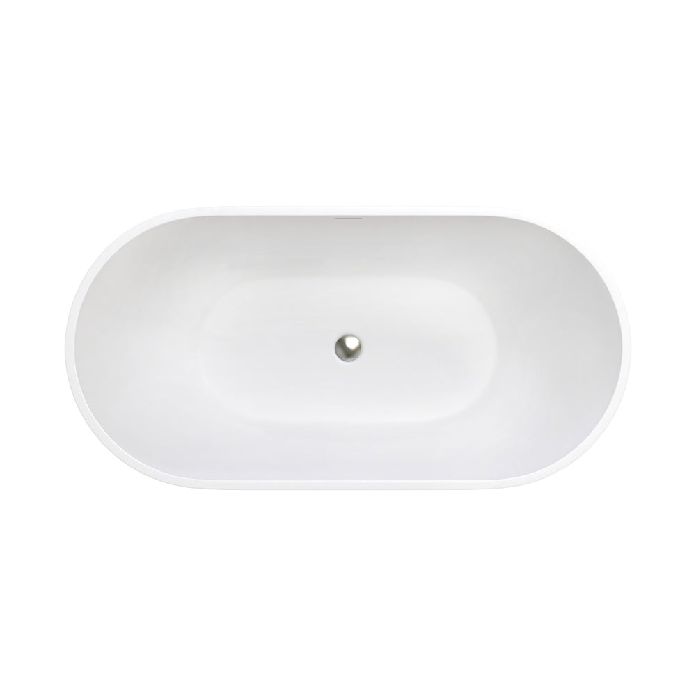 Nero Solid Surface Freestanding Bath