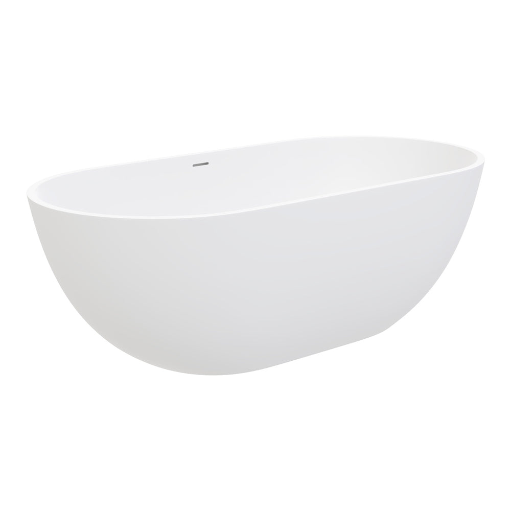 Nero Solid Surface Freestanding Bath