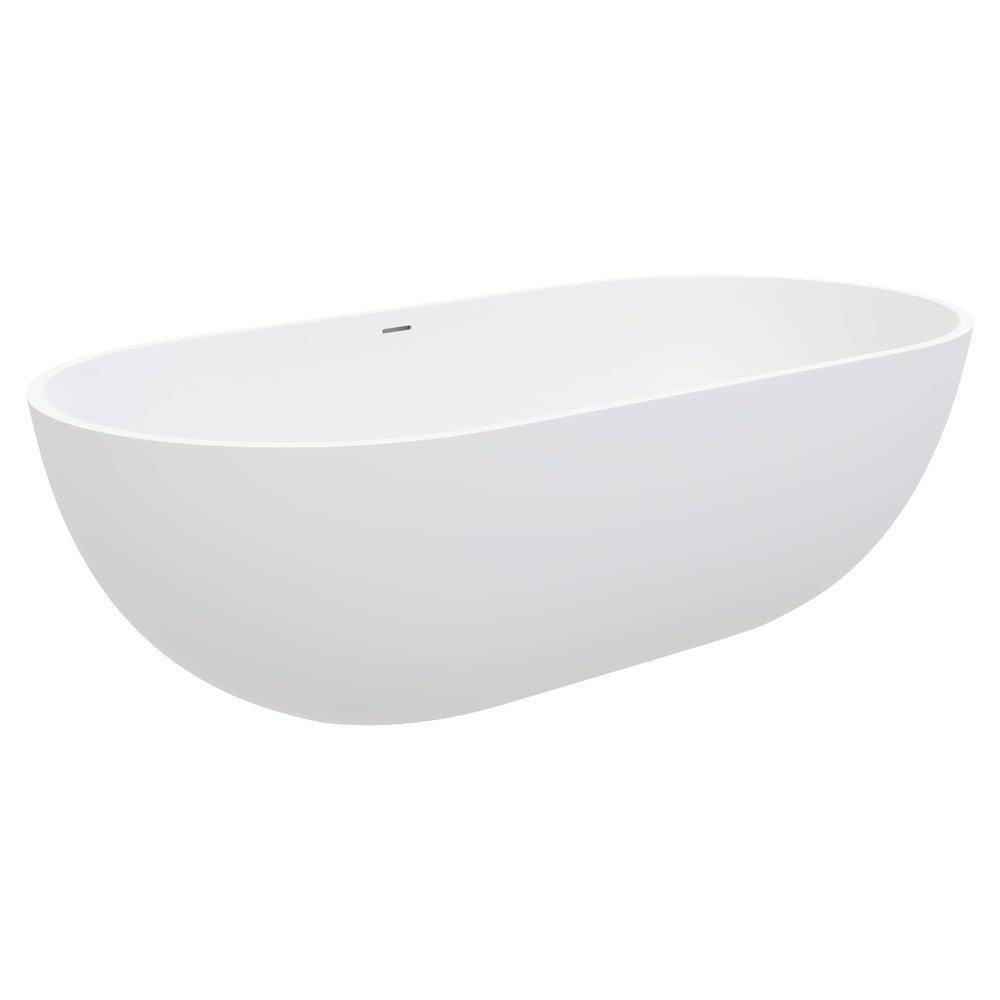 Nero Solid Surface Freestanding Bath