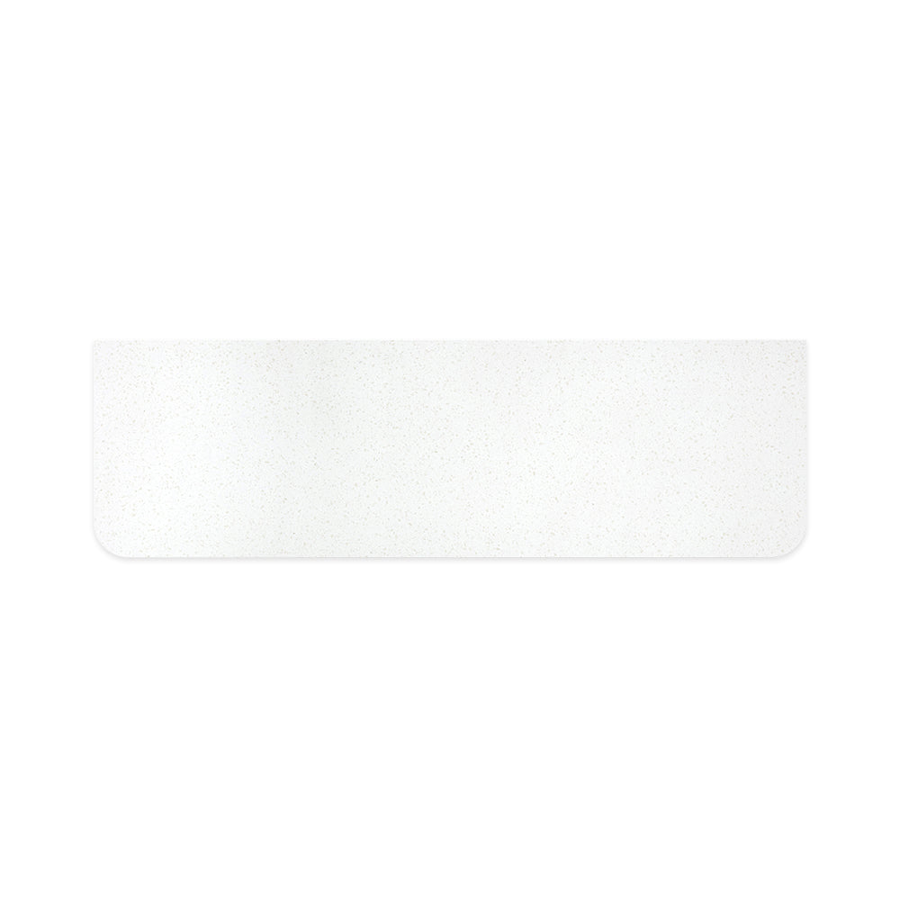 Snowflake Solid Surface Top Curved Full Depth - Neche Interiors
