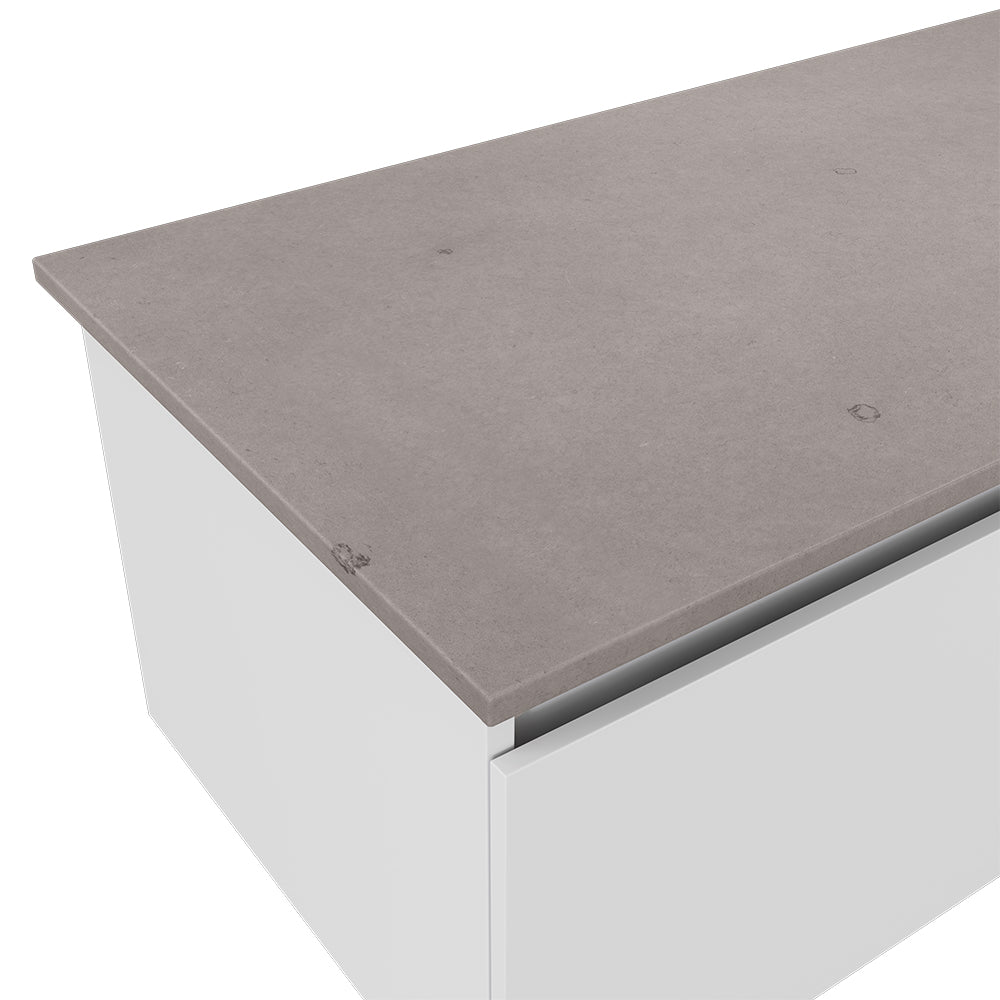 Silica Free Stone Vanity Tops - Rectangular Full Depth