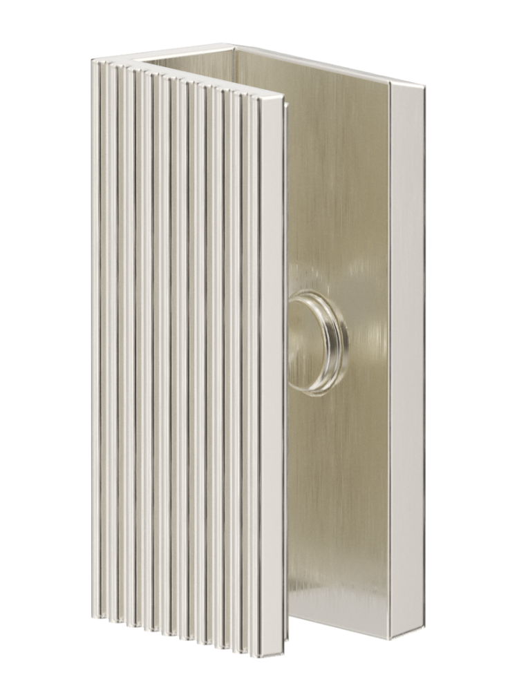 Shower Screen Wall Bracket - Fluted - Neche Interiors