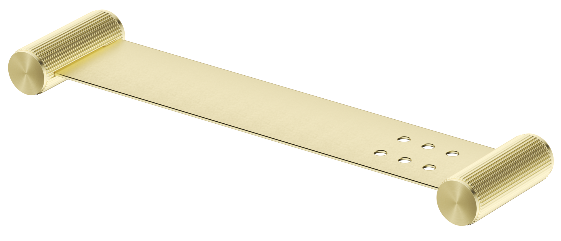 Mica Fluted Stainless Shelf - 400mm - Neche Interiors