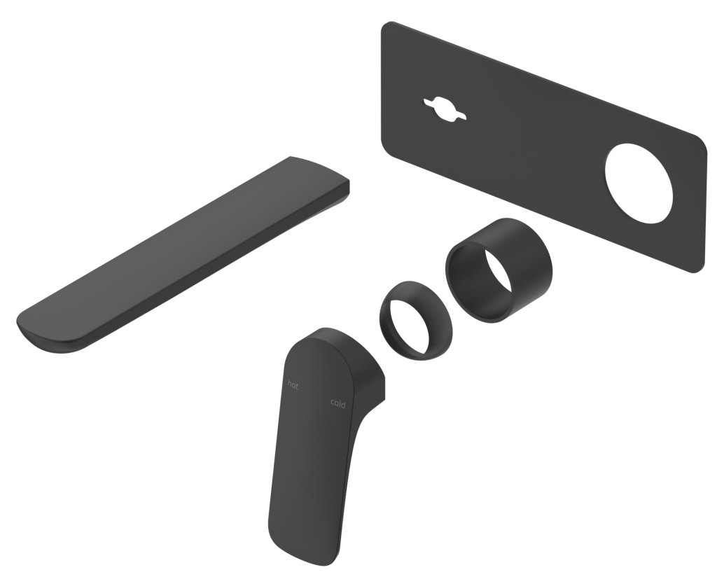 Kaza Wall-Spout Combo - 1P - TRIM KIT ONLY - Neche Interiors