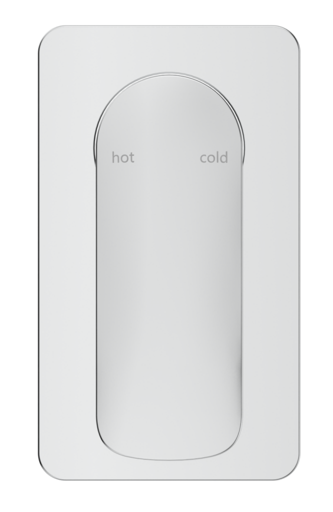 Kaza Shower Mixer - Square Plate - TRIM KIT ONLY - Neche Interiors