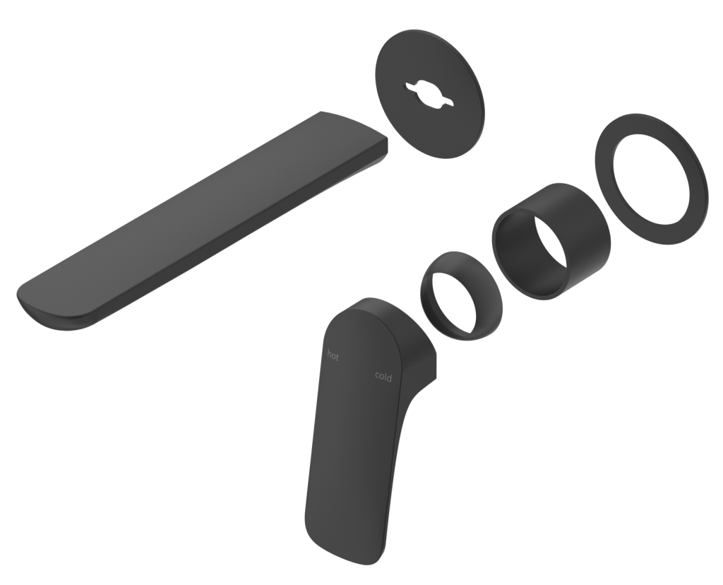 Kaza Wall-Spout Combo - 2P - TRIM KIT ONLY - Neche Interiors