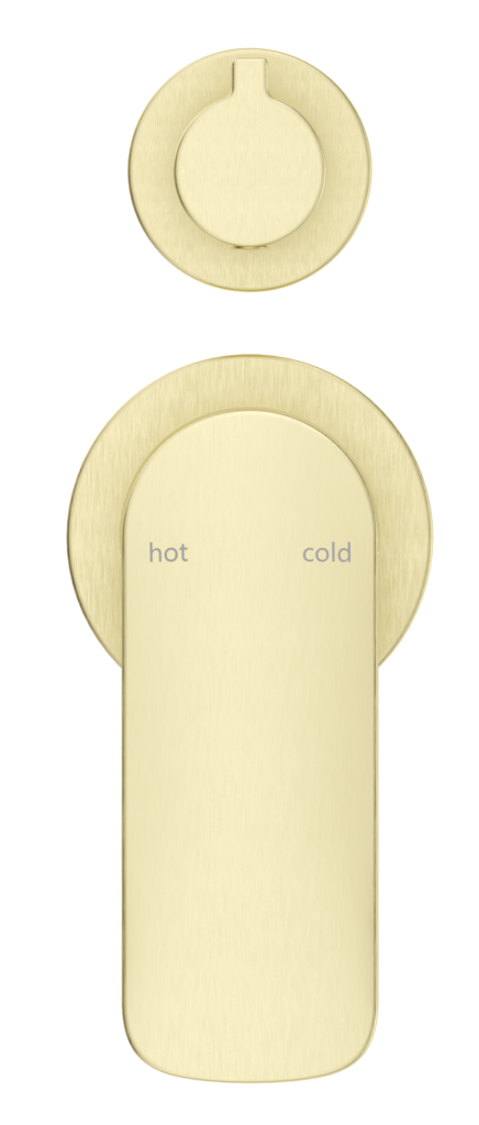 Kaza Shower Mixer Diverter - 2P - TRIM KIT ONLY - Neche Interiors