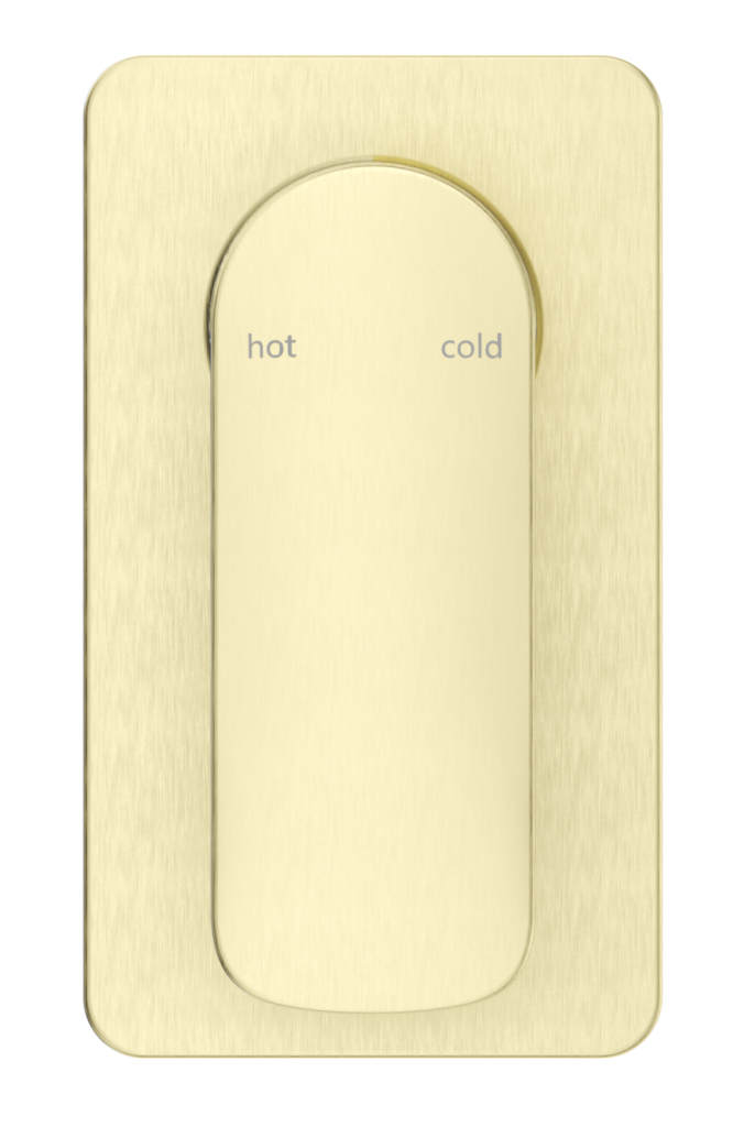 Kaza Shower Mixer - Square Plate - TRIM KIT ONLY - Neche Interiors