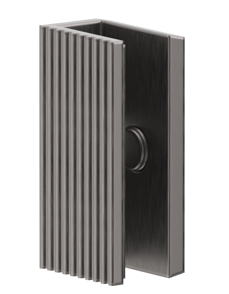 Shower Screen Wall Bracket - Fluted - Neche Interiors