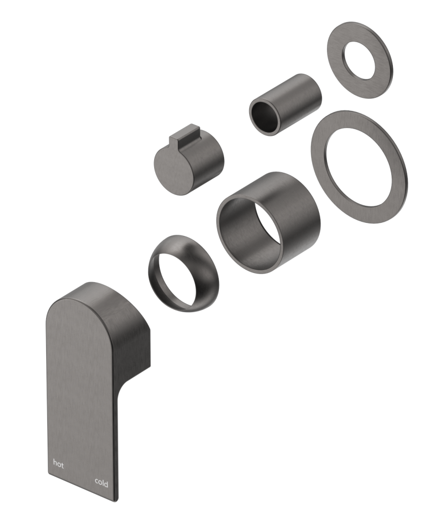 Eleniko Shower Mixer Diverter - 2P - TRIM KIT ONLY - Neche Interiors