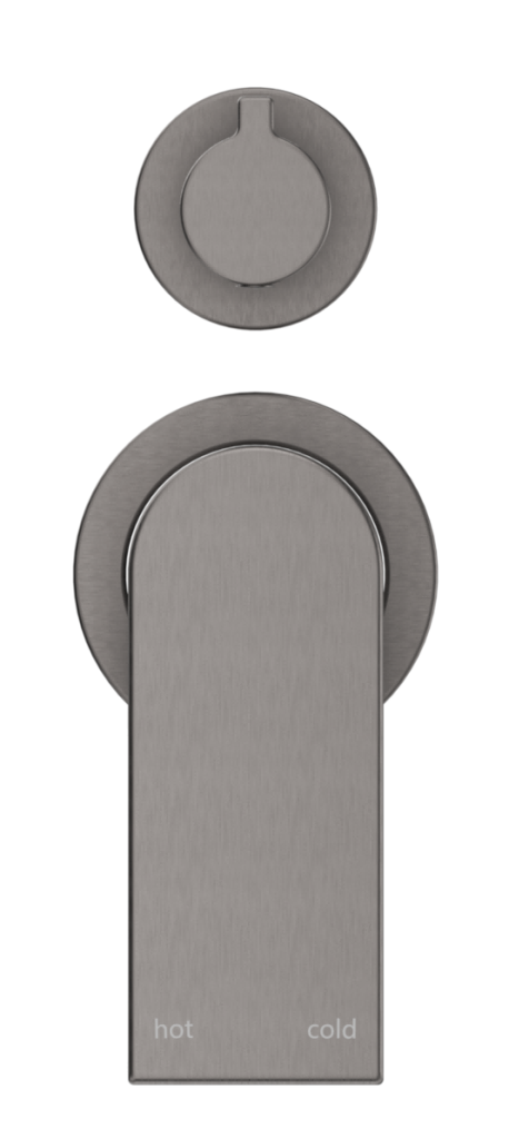 Eleniko Shower Mixer Diverter - 2P - TRIM KIT ONLY - Neche Interiors