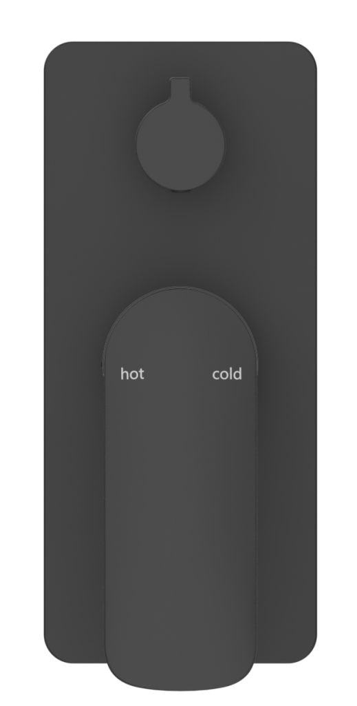 Kaza Shower Mixer Diverter - 1P - TRIM KIT ONLY - Neche Interiors