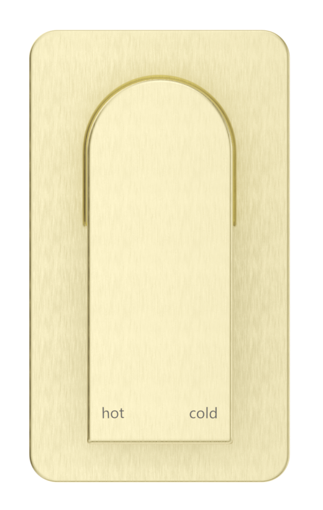 Beki Shower Mixer - Square Plate - TRIM KIT ONLY - Neche Interiors