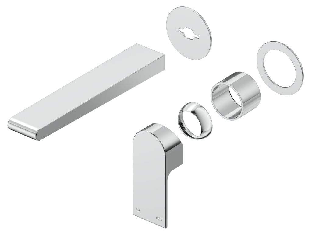 Eleniko Wall-Spout Combo - 2P - TRIM KIT ONLY - Neche Interiors