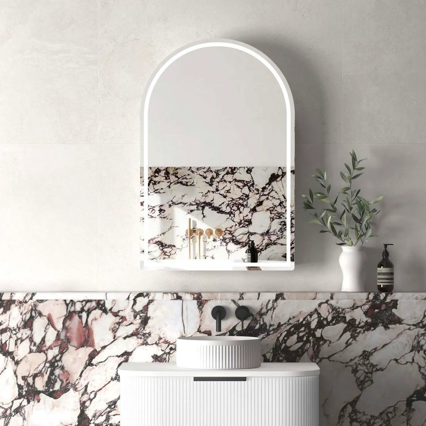 Archie LED Shaving Cabinet