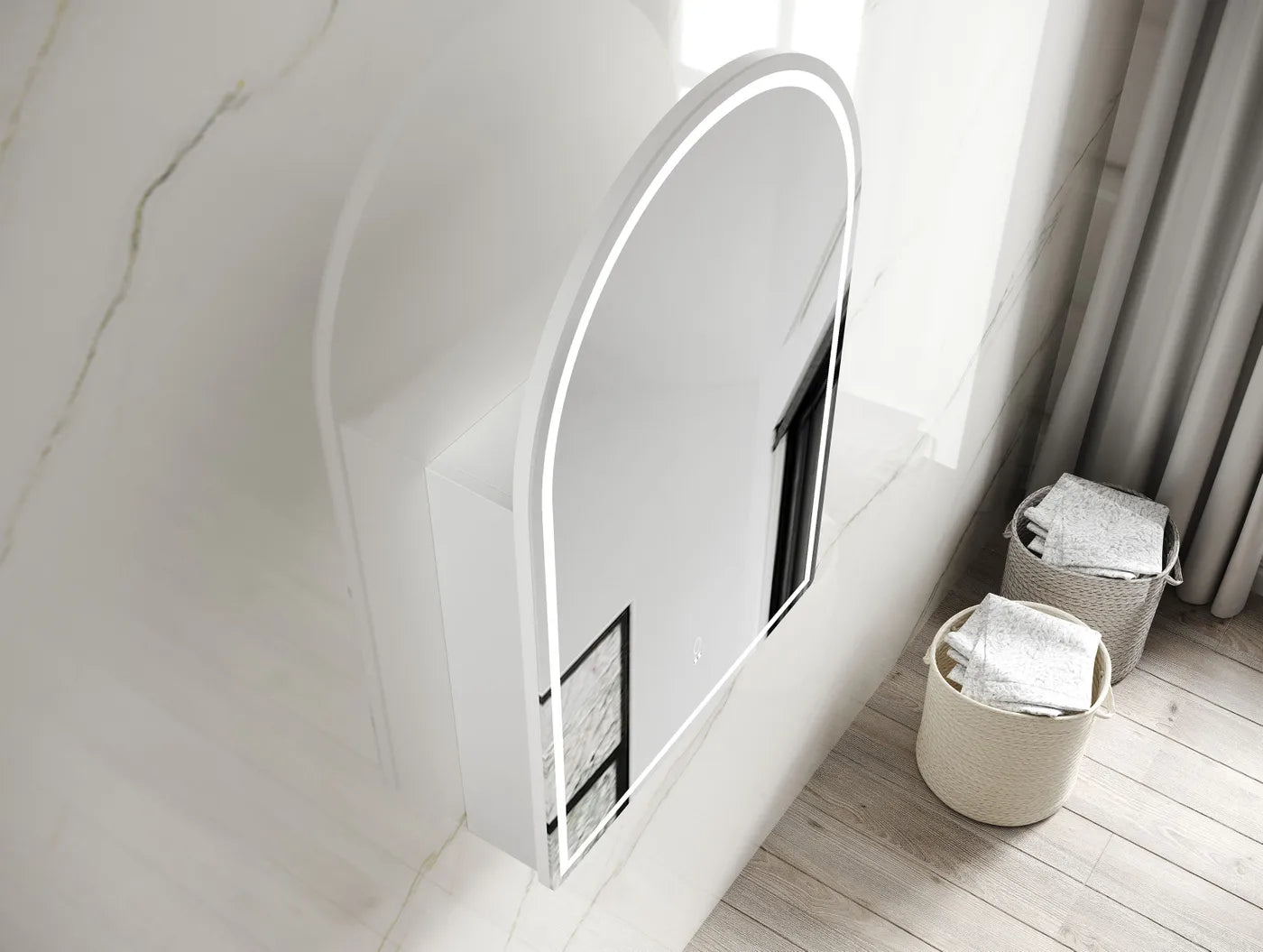 Archie LED Shaving Cabinet