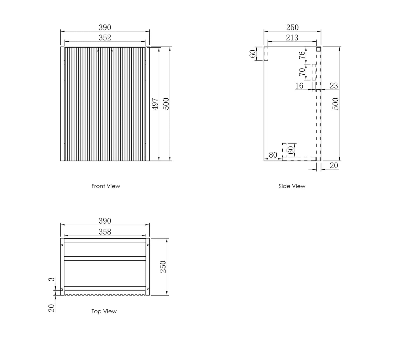 Mini Ensuite Vanity