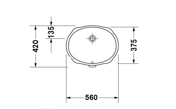 Ceramic Undermount Basin