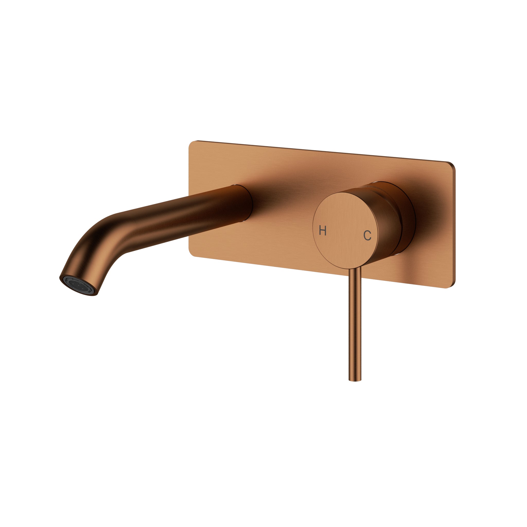 Otus Slimline Wall Basin Mixer