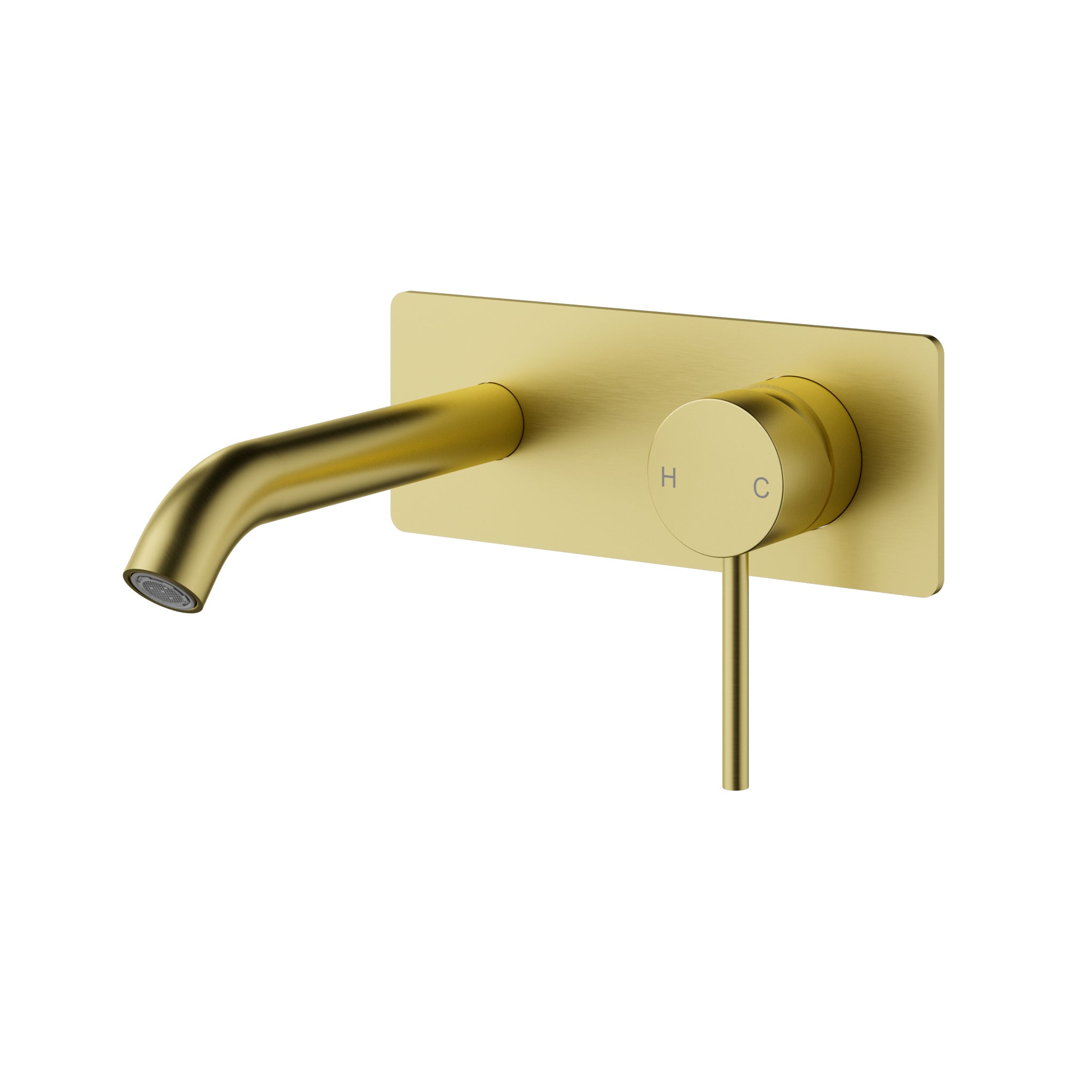 Otus Slimline Wall Basin Mixer