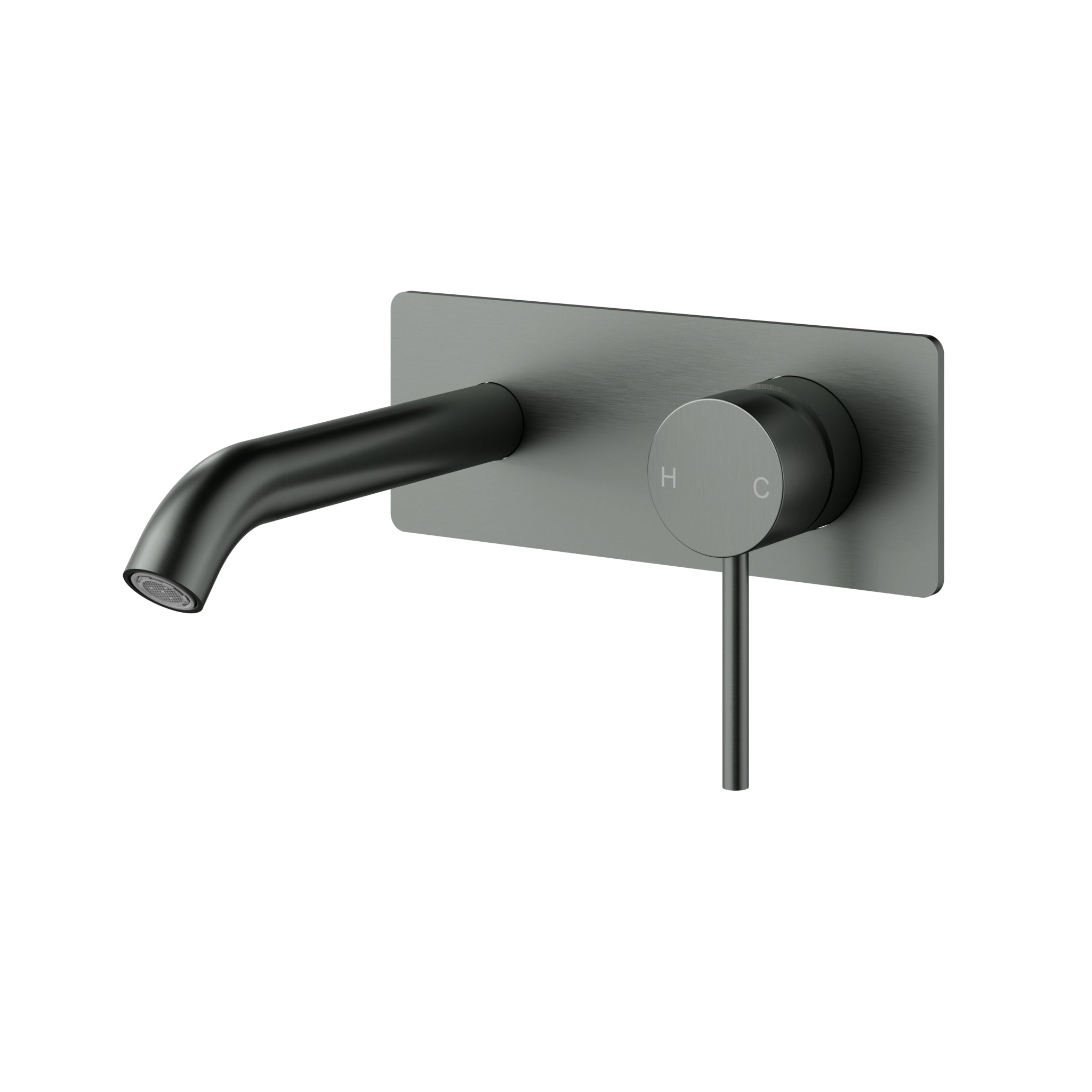 Otus Slimline Wall Basin Mixer
