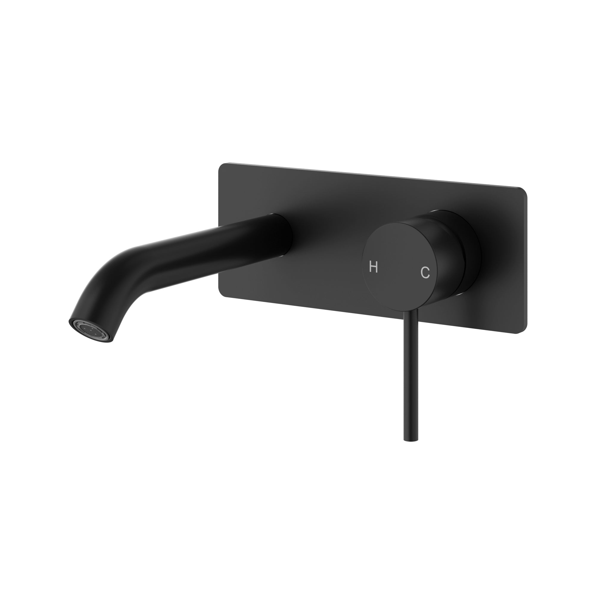Otus Slimline Wall Basin Mixer