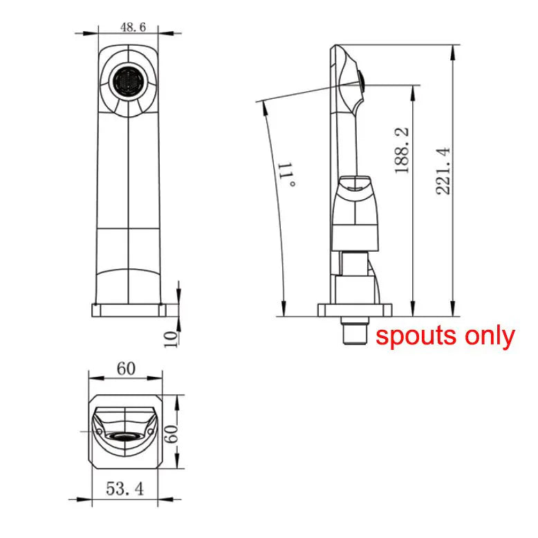 Esperia Bath Spout