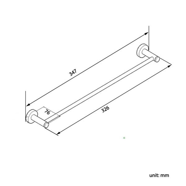 Pentro Hand Towel Rail - Neche Interiors