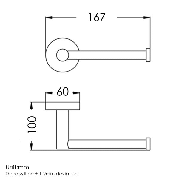 Pentro Toilet Roll Holder - Neche Interiors