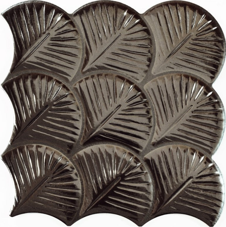 Scale Shell Anthracite - 300.70×300.70 Interlocking - Quality Tiles - Neche Interiors