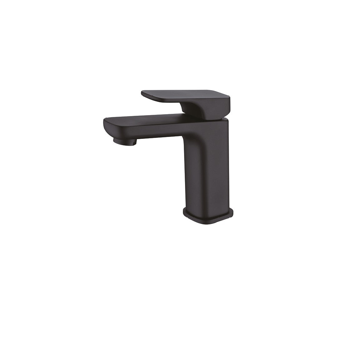 Cubed Matte Black Basin Mixer