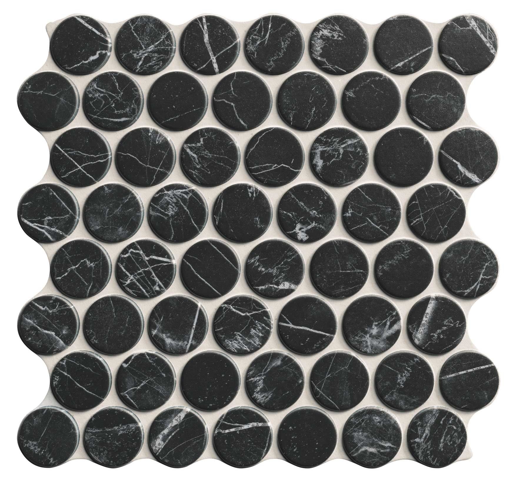 Circle Marquina - Interlocking - Quality Tiles - Neche Interiors