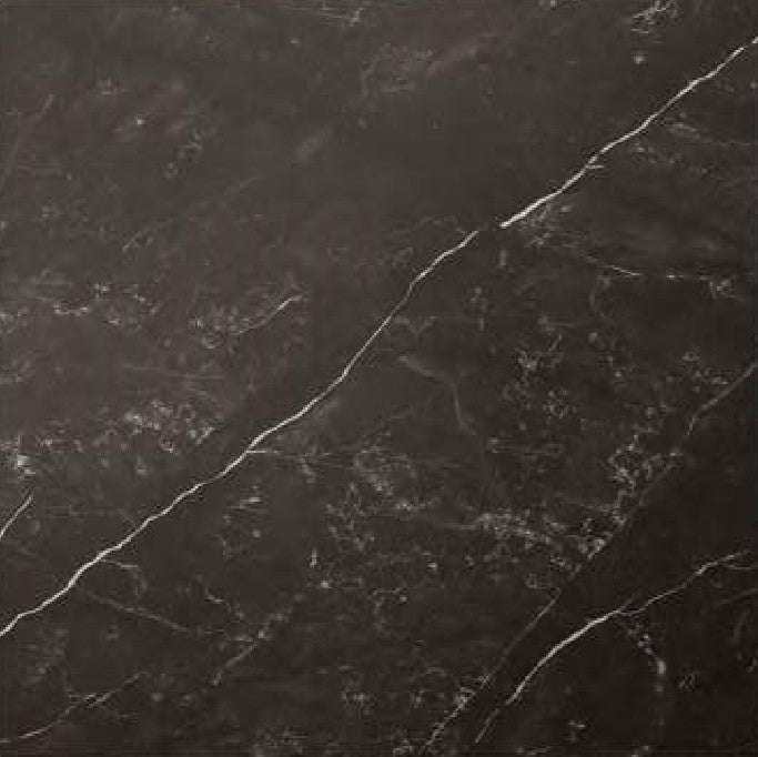 In Nero Marquina Satin Rectified - 600x1200 - Quality Tiles - Neche Interiors