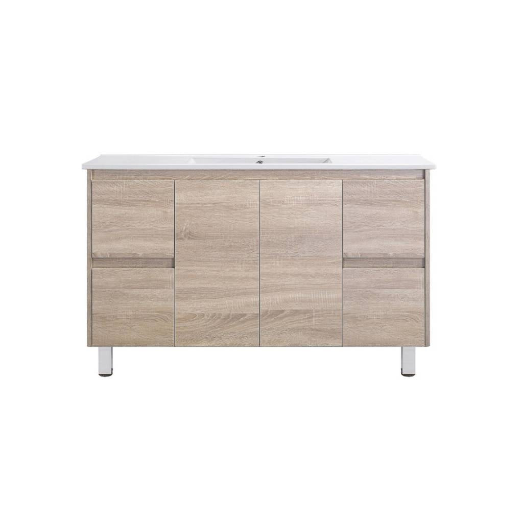 Natural Oak 1200mm Freestanding Vanity - Neche Interiors