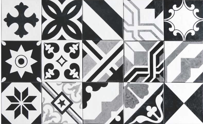 Varese CAD (Black/White) - Quality Tiles - Neche Interiors