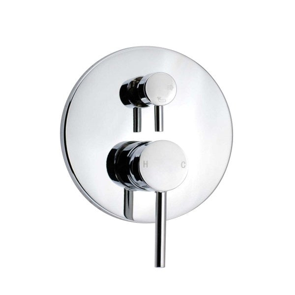 Pentro Wall Mixer With Diverter - Neche Interiors