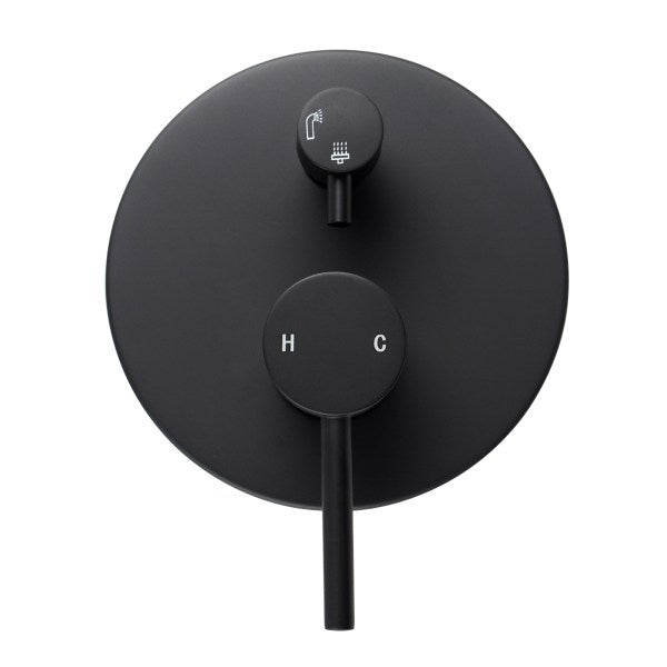 Pentro Wall Mixer With Diverter - Neche Interiors