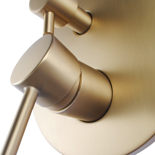 Pentro Wall Mixer With Diverter - Neche Interiors