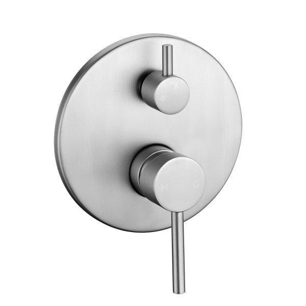 Pentro Wall Mixer With Diverter - Neche Interiors