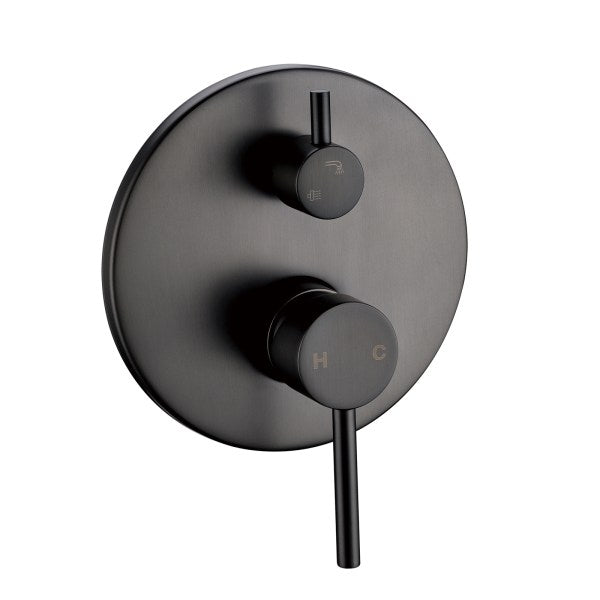 Pentro Wall Mixer With Diverter - Neche Interiors