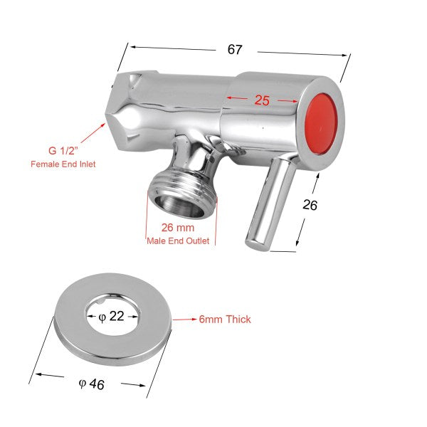 Pentro Washing Machine Taps - Neche Interiors