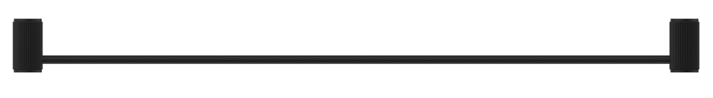 Mica Fluted Single Towel Rail - Neche Interiors