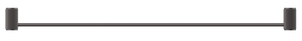 Mica Fluted Single Towel Rail - Neche Interiors