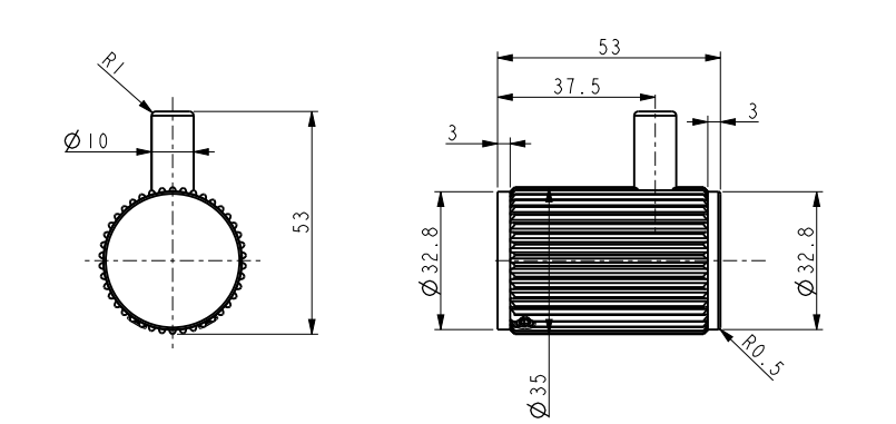 Mica Fluted Robe Hook - Neche Interiors