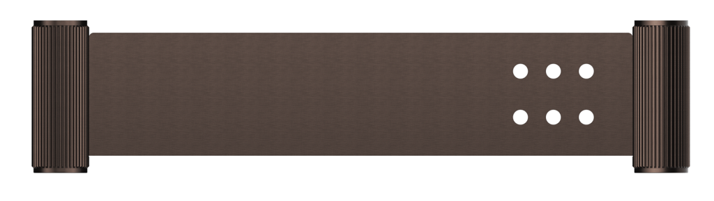 Mica Fluted Stainless Shelf - 400mm - Neche Interiors