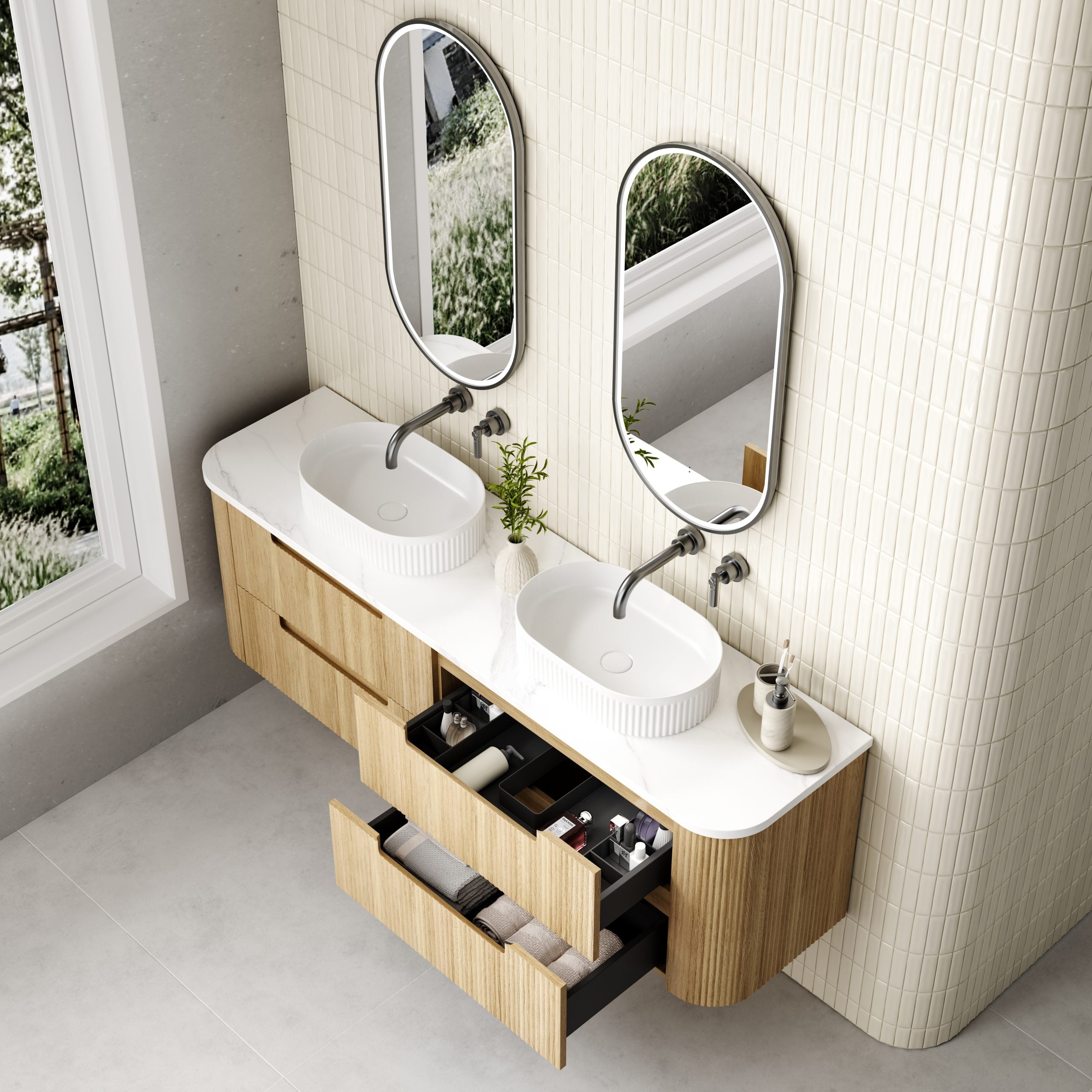 Varcelli Tier Wall Hung Vanity