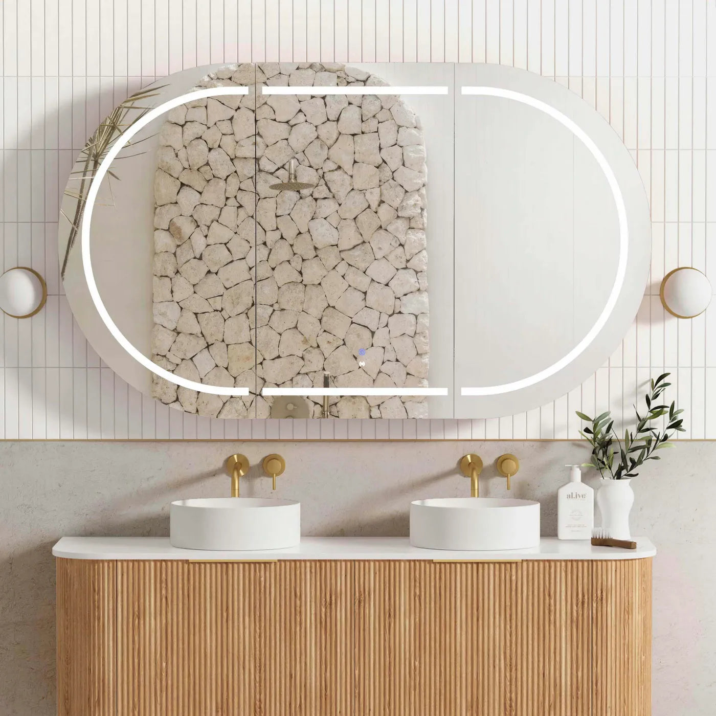 Bondi LED Shaving Cabinet - Premium Edition