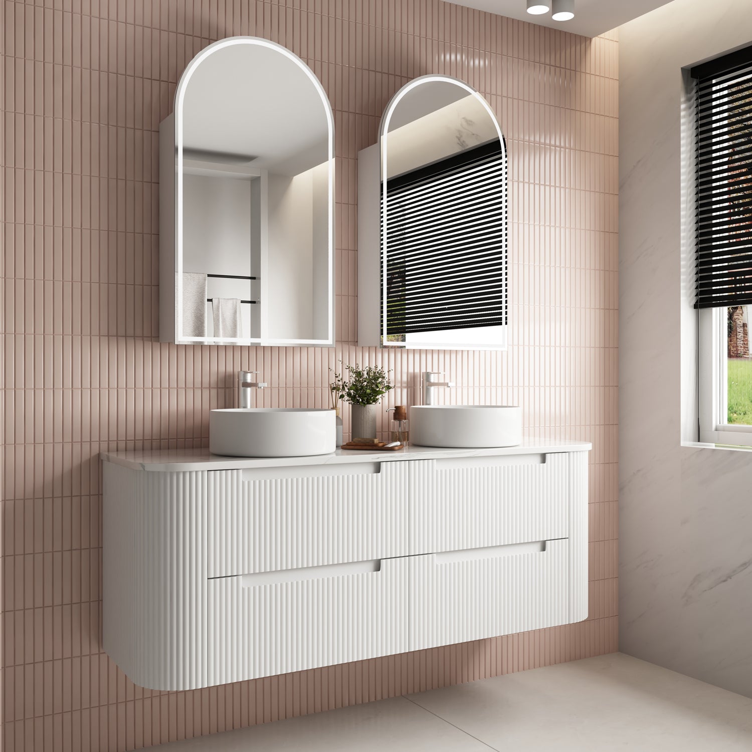 Curva Wall Hung Vanity